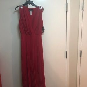 Alex Evenings Bright Red dress, size 12